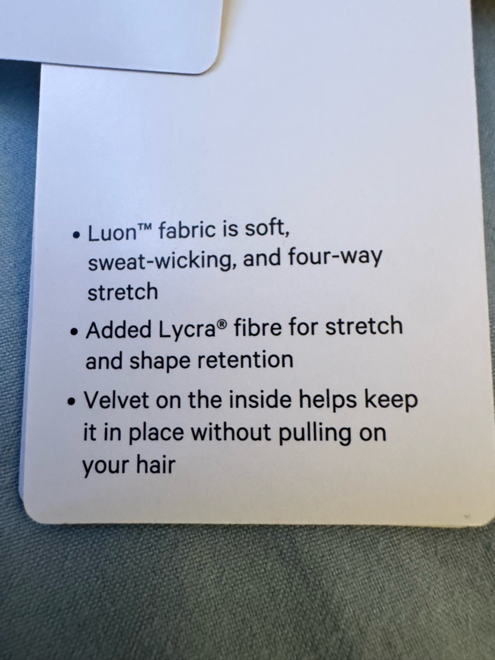 Lululemon fly away tamer headband BUNDLE of 3!! NWT! - Picture 5 of 6